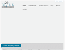 Tablet Screenshot of karladivine.com